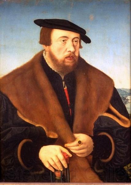 Conrad Faber von Kreuznach Portrait of Johann von Glauburg Spain oil painting art